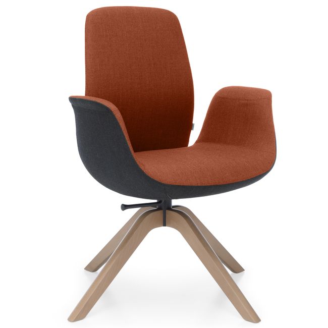 profim - ElliePro Konferenzstuhl | Holzgestell