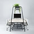 ROUND Multipurpose Tisch | 2400 - 2800  x 740 - 1050 mm, Nussbaum - 15 Thumbnail Image