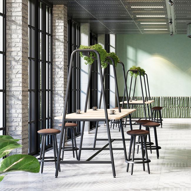 ROUND Multipurpose Tisch | 2400 - 2800  x 740 - 1050 mm, HPL Weiß