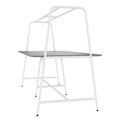 Round multipurpose table | 2400 - 2800 x 740 - 1050 mm, Fenix ​​gray - 3 Thumbnail Image