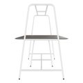 Round multipurpose table | 2400 - 2800 x 740 - 1050 mm, Fenix ​​gray - 4 Thumbnail Image