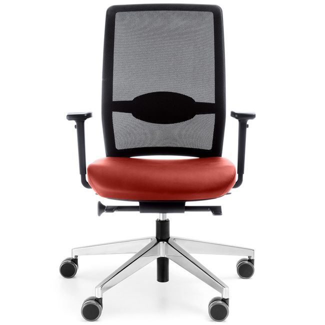 profim – VerisNet Bürodrehstuhl | Synchronmechanik, Netzrücken