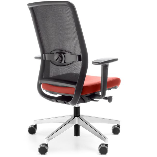 profim – VerisNet Bürodrehstuhl | Synchronmechanik, Netzrücken