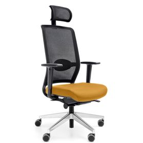 profim – VerisNet Bürodrehstuhl | Synchronmechanik, Netzrücken