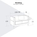 profim – Vancouver Lite Sofa | 4-Fuß- oder Kufengestell, 2-3 Sitzer profim – Vancouver Lite Sofa | 4-Fuß- oder Kufengestell, 2-3 Sitzer