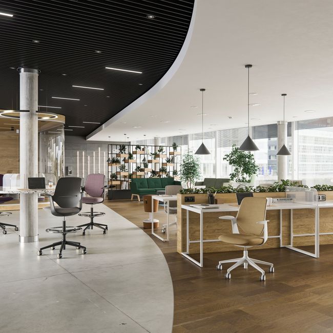 profim – TRILLO PRO Bürodrehstuhl | Synchronmechanik, Kunststoff- oder Polsterrückenlehne