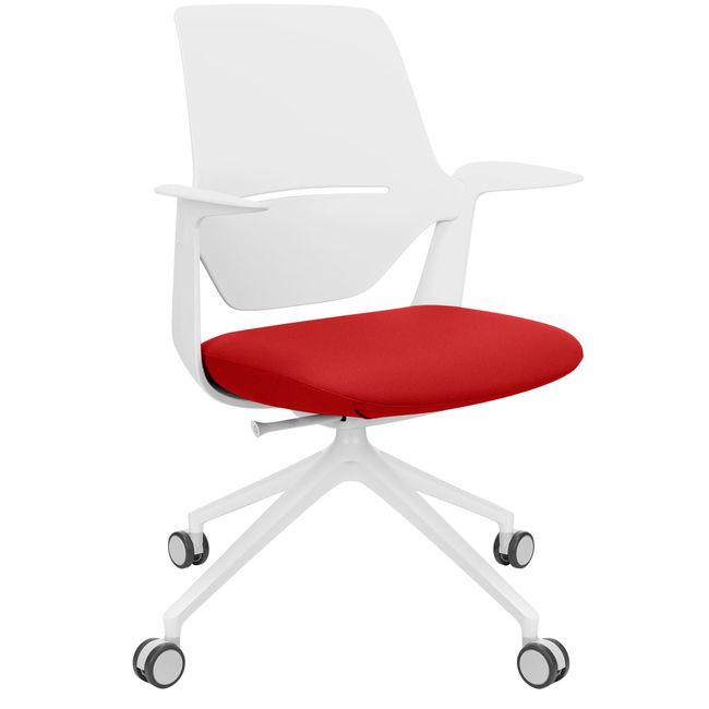 profim – TRILLO PRO Konferenzstuhl | Mit Rollen, Synchronmechanik