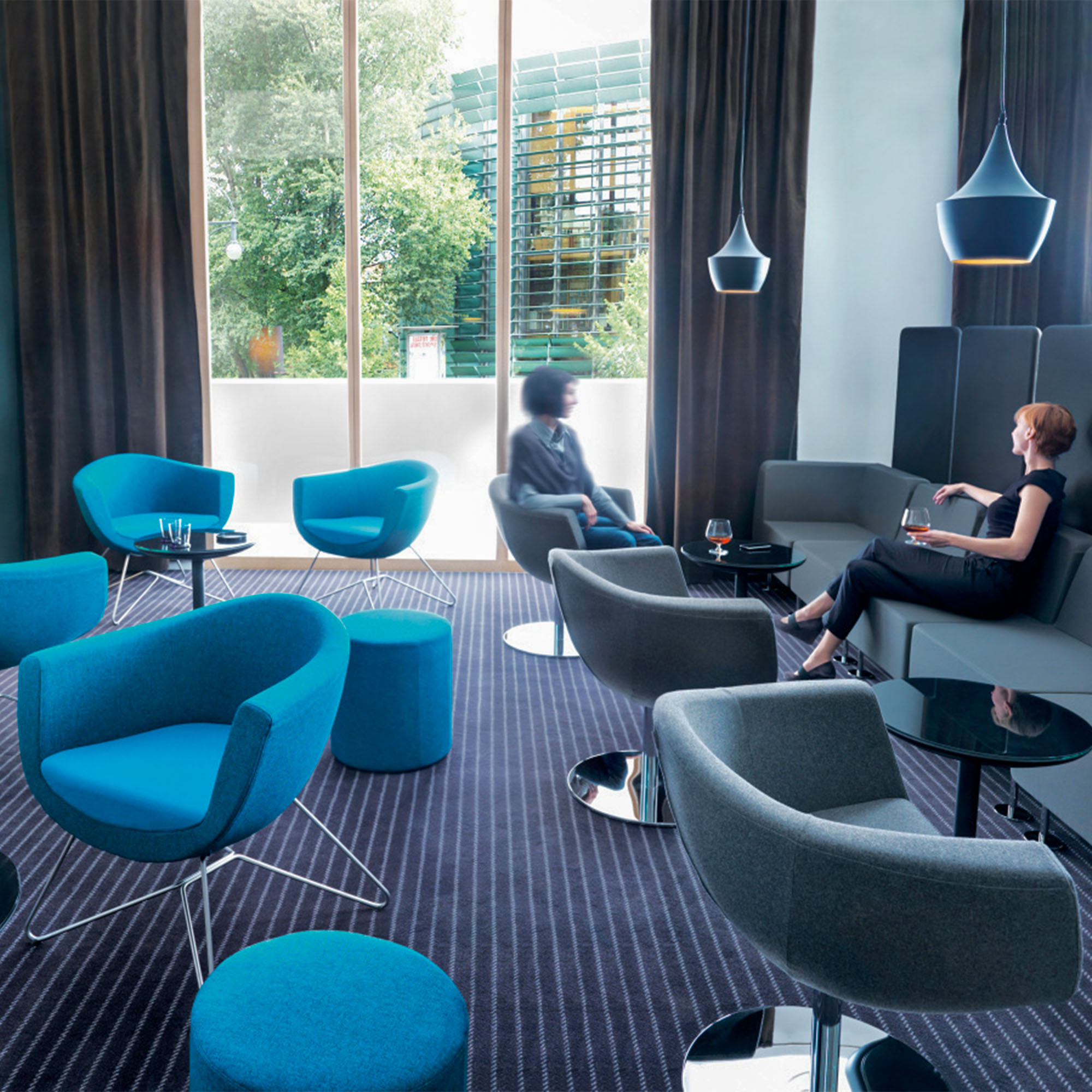 profim - SORRISO Lounge-Sessel | Kufengestell XXY - 5 Main Image