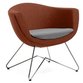 profim - SORRISO Lounge-Sessel | Kufengestell
