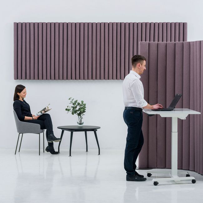 AcuStixx flexible Trennwand | Freistehendes modulares System
