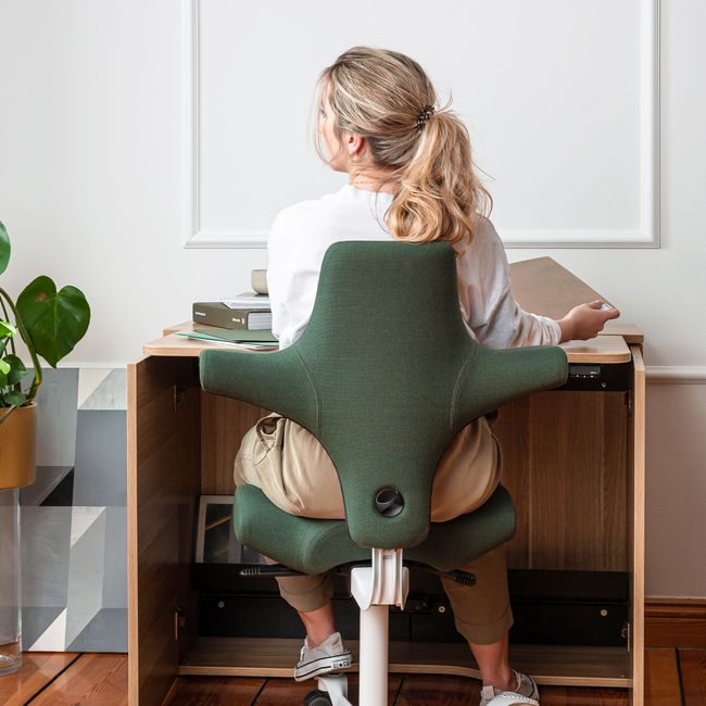 StartUs-E klappbarer, höhenverstellbarer Schreibtisch | 1000-1200 mm