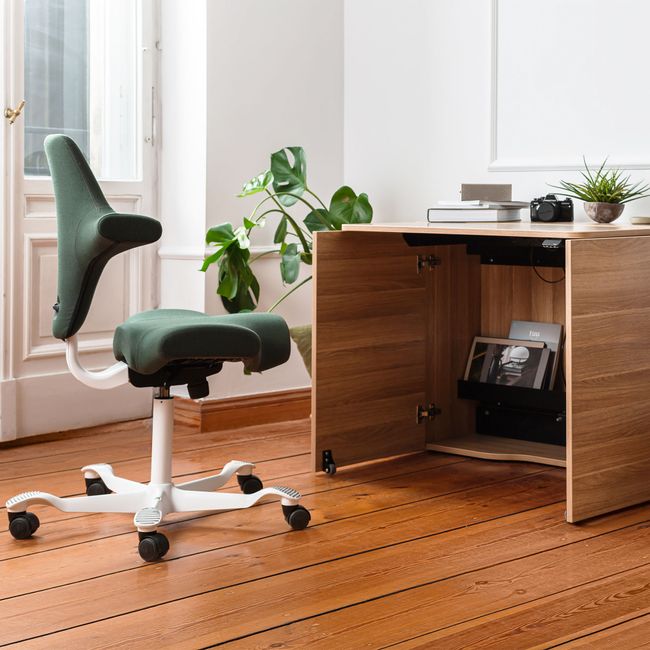 StartUs-E klappbarer, höhenverstellbarer Schreibtisch | 1000-1200 mm