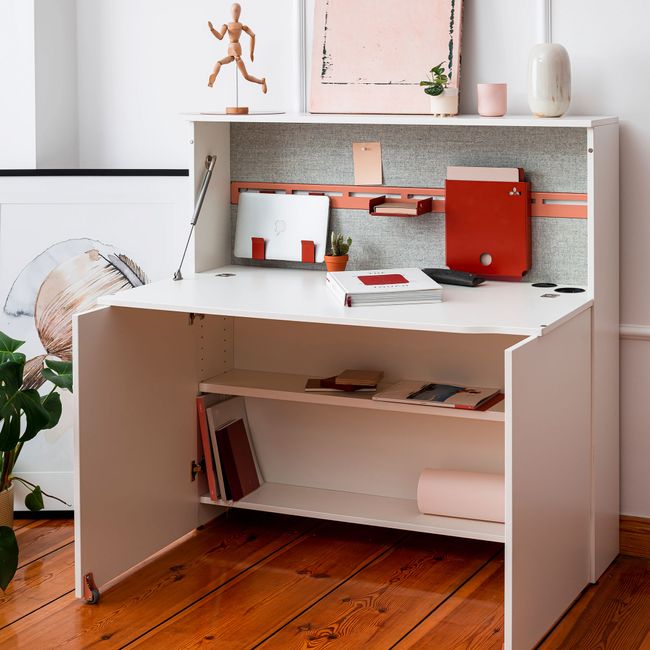 StartUs-S klappbarer Schreibtisch | 1000-1200 mm