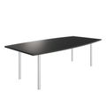 OPTIMA Konferenztisch | 2400 x 1200 mm (8 Sitzplätze), bootsform OPTIMA Konferenztisch | 2400 x 1200 mm (8 Sitzplätze), bootsform