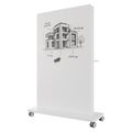 BRALCO Flipper Medienwand | 1000x1800 mm, Whiteboard BRALCO Flipper Medienwand | 1000x1800 mm, Whiteboard