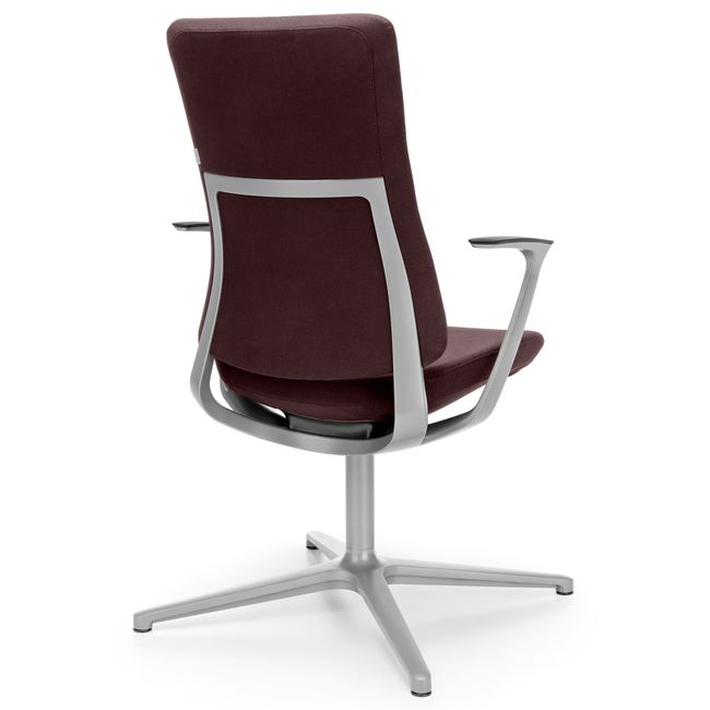 profim – VIOLLE Konferenzstuhl | 4-Stern-Fußkreuz, Netz- oder Polsterrücken