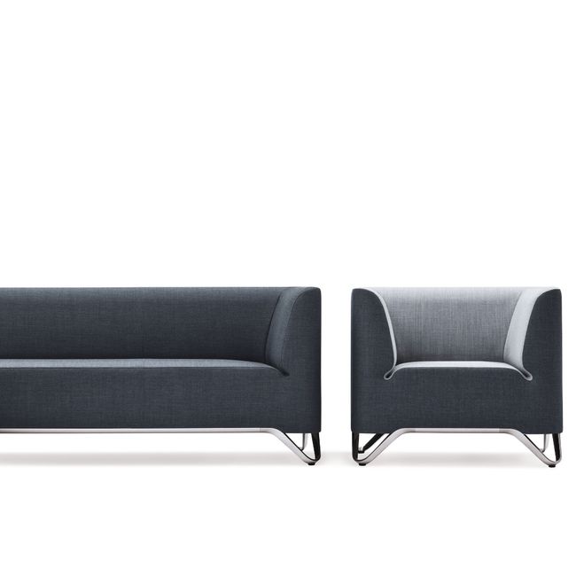 profim - SoftBox Lounge-Sessel | Kufengestell profim - SoftBox Lounge-Sessel | Kufengestell