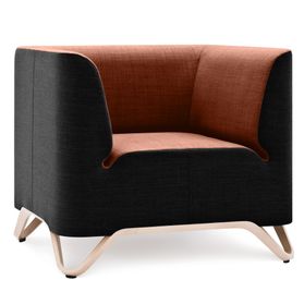 profim - SoftBox Lounge-Sessel | Kufengestell
