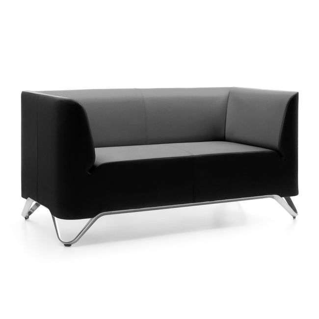 profim - SoftBox Couch | 2- oder 3-Sitzer, Kufengestell