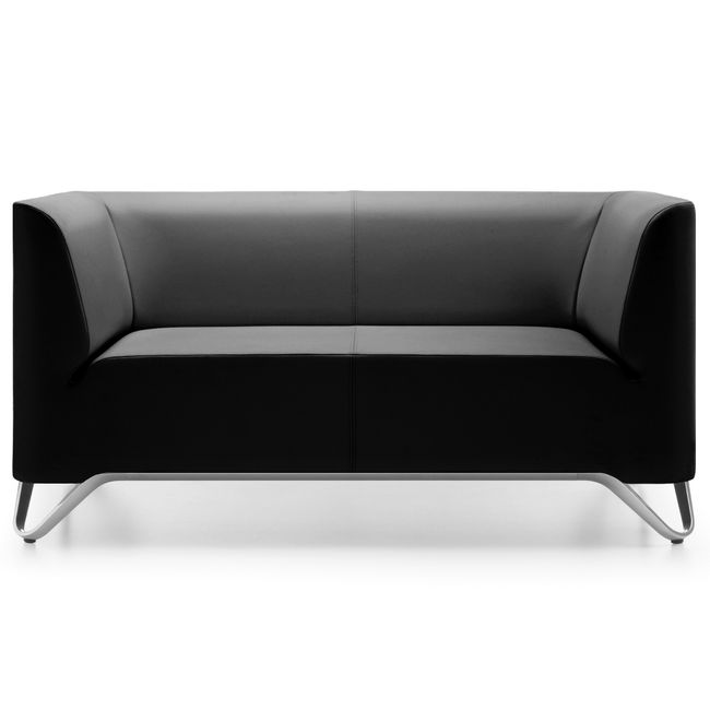 profim - SoftBox Couch | 2- oder 3-Sitzer, Kufengestell profim - SoftBox Couch | 2- oder 3-Sitzer, Kufengestell