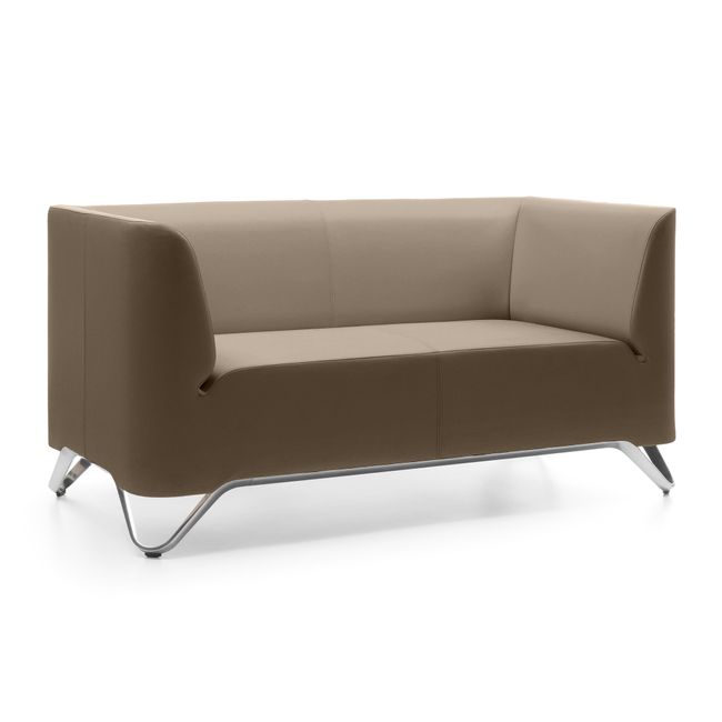 profim - SoftBox Couch | 2- oder 3-Sitzer, Kufengestell profim - SoftBox Couch | 2- oder 3-Sitzer, Kufengestell