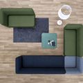 profim - SoftBox Couch | 2- oder 3-Sitzer, Kufengestell profim - SoftBox Couch | 2- oder 3-Sitzer, Kufengestell