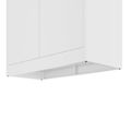 Corex wing door cabinet | 5OH, 900 x 1850 mm, steel body, white - 6 Thumbnail Image