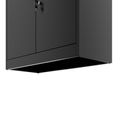 Corex combination cabinet | 5OH, 900 x 1850 mm, steel body, black - 6 Thumbnail Image