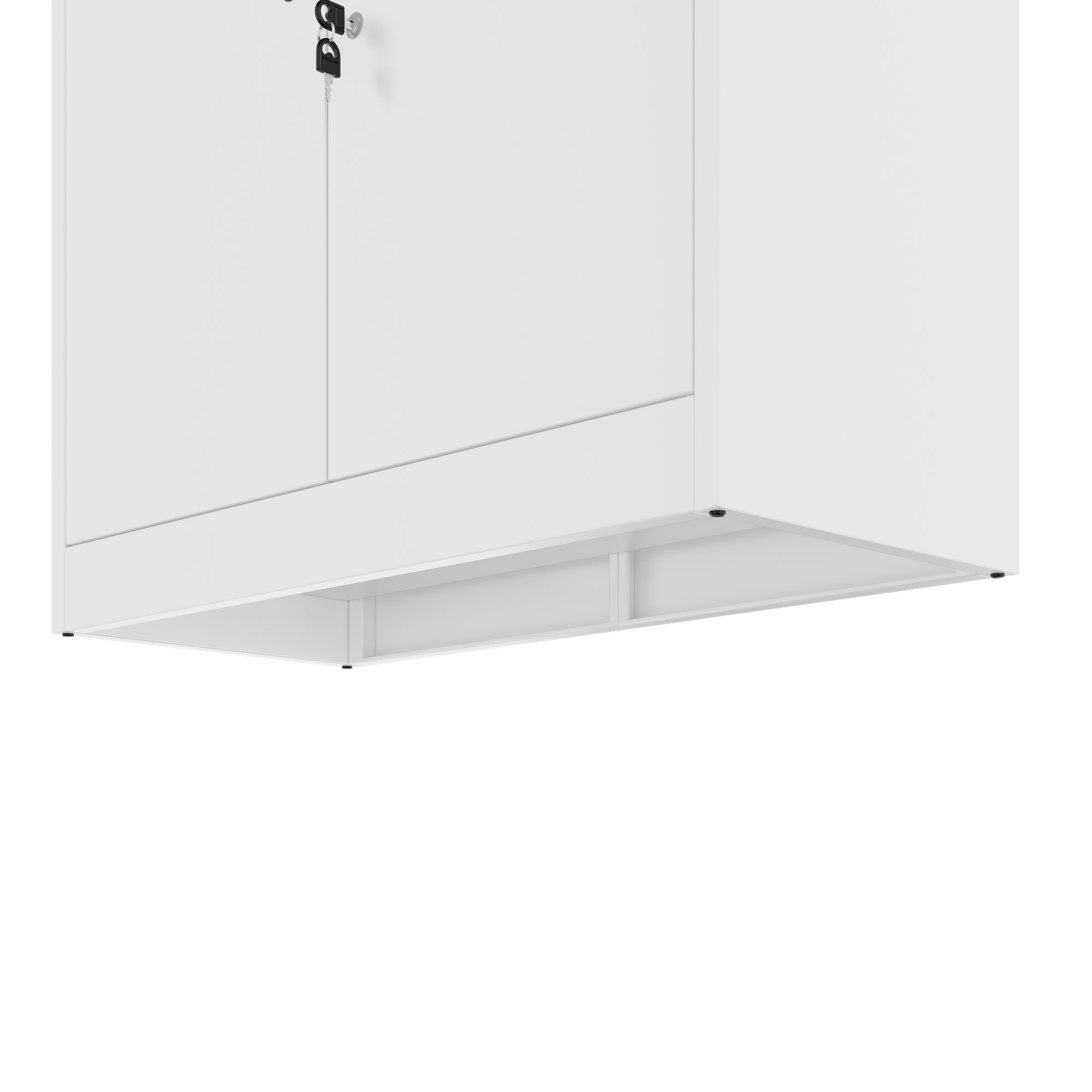 Corex combination cabinet | 900 x 1850 mm, steel body, with drawers, white - 6 Main Image
