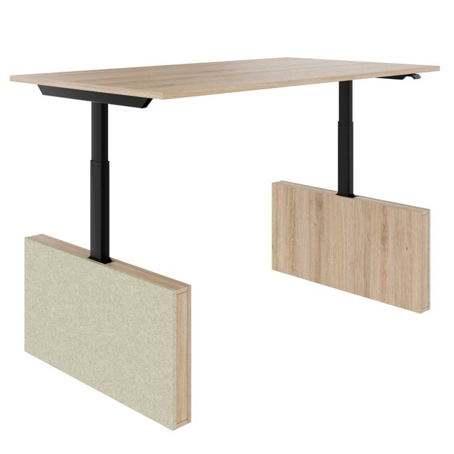 Lano-E 300 P, 2-Motoren-Schreibtisch | 1200-2000 mm, elektrisch höhenverstellbar