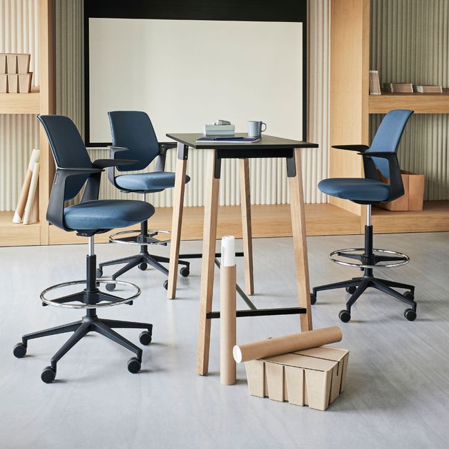 profim – TRILLO PRO Counterstuhl | Synchronmechanik, Kunststoff- oder Polsterrückenlehne