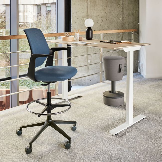 profim – TRILLO PRO Counterstuhl | Synchronmechanik, Kunststoff- oder Polsterrückenlehne