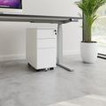 COREX SMALL Rollcontainer | 3 Schubladen, 520 mm tief, Weiß - 2 Thumbnail Image