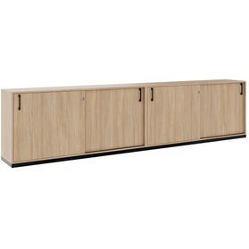 CHOICE Schrankset | 2OH, 3200 x 760 mm, Bernsteineiche