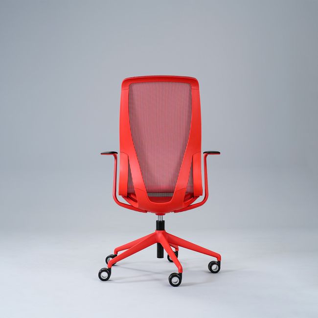 D-CHAIR Bürodrehstuhl | Synchronmechanik, 5-Stern-Fußkreuz