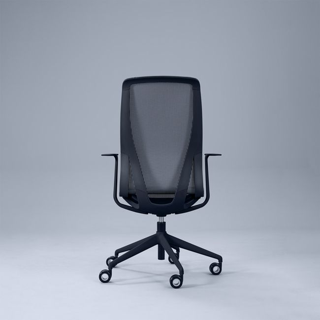 D-CHAIR Bürodrehstuhl | Synchronmechanik, 5-Stern-Fußkreuz