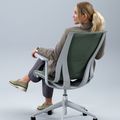 D-CHAIR Bürodrehstuhl | Synchronmechanik, 5-Stern-Fußkreuz