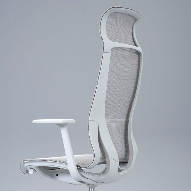 D-CHAIR Bürodrehstuhl | Synchronmechanik, 5-Stern-Fußkreuz, mit Kopfstütze