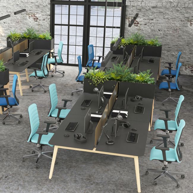 WIND Bürodrehstuhl | Synchronmechanik, Vollpolster