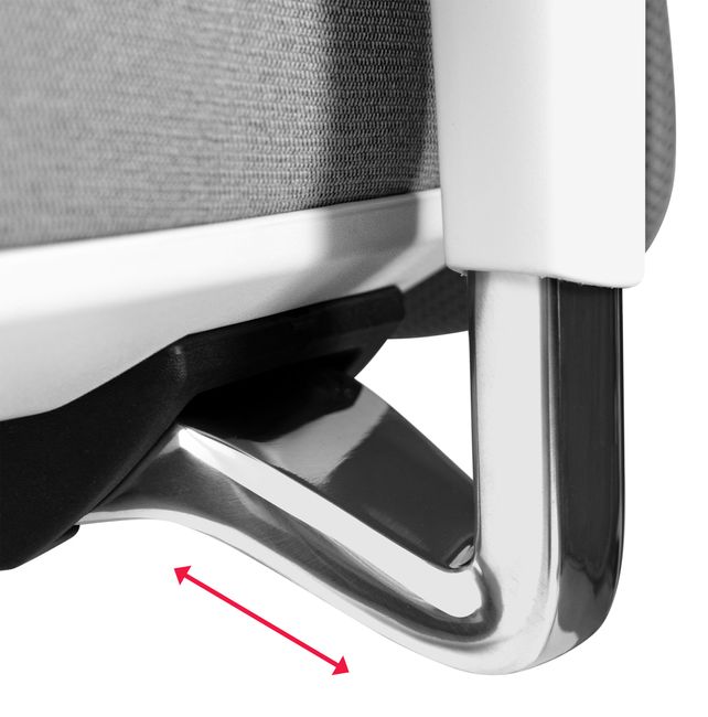 WIND Bürodrehstuhl | Synchronmechanik, Netzrücken