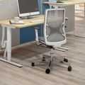 WIND Bürodrehstuhl | Synchronmechanik, Netzrücken