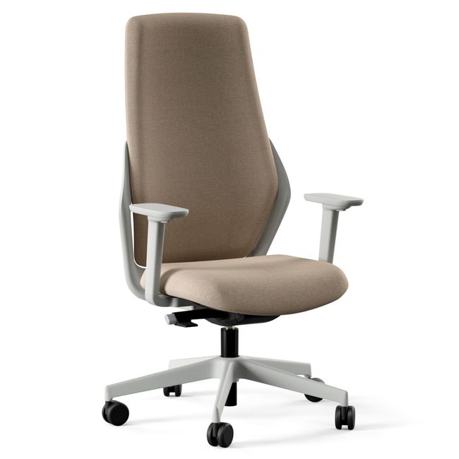 OFY Bürodrehstuhl | Synchronmechanik, 3D-Armlehnen, hohe Rückenlehne