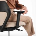 OFY Bürodrehstuhl | Synchronmechanik, 3D-Armlehnen, niedrige Rückenlehne OFY Bürodrehstuhl | Synchronmechanik, 3D-Armlehnen, niedrige Rückenlehne