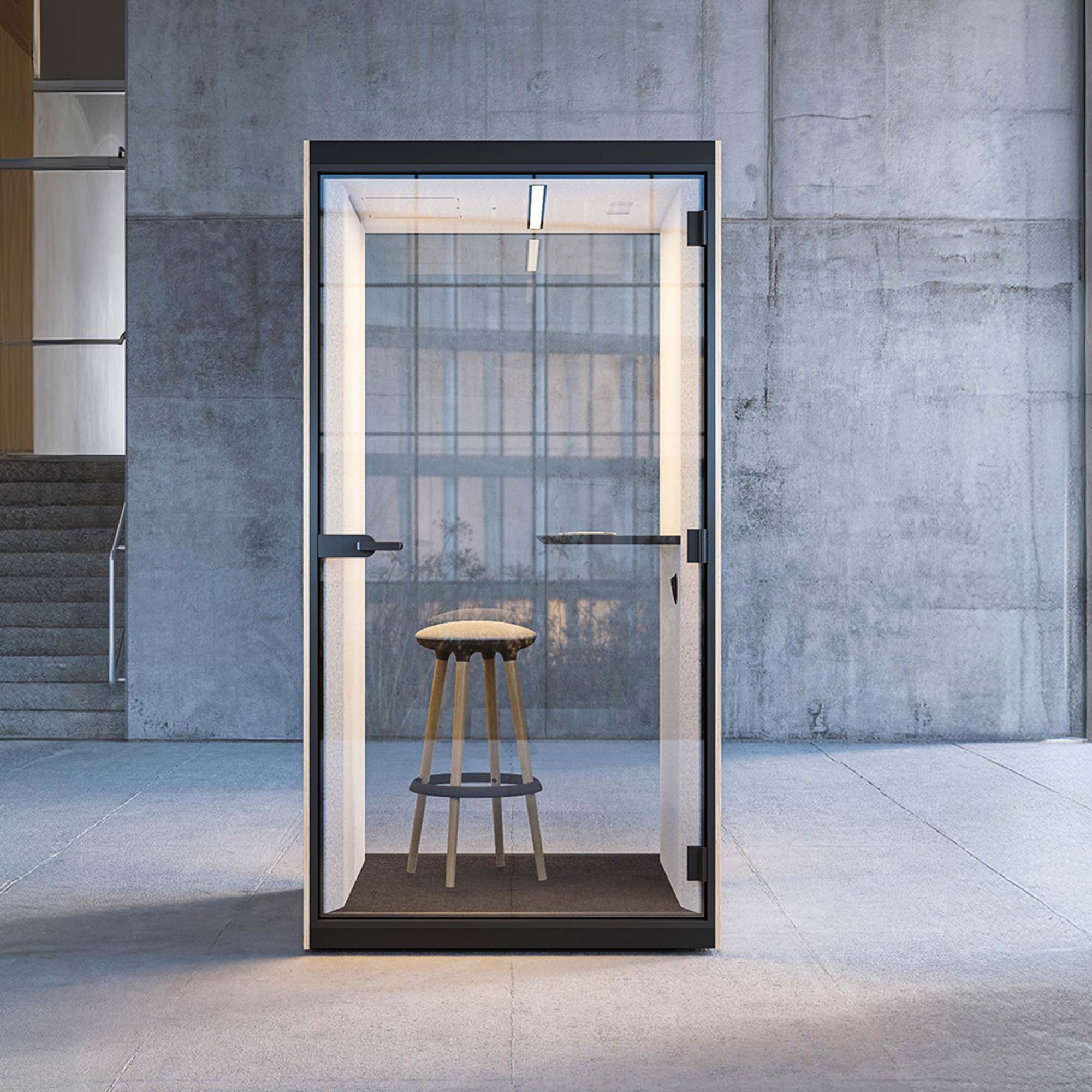 SONUS S Telefonbox | Premium Raum-in-Raum, Schallschutz, Für 1 Personen - 12 Main Image