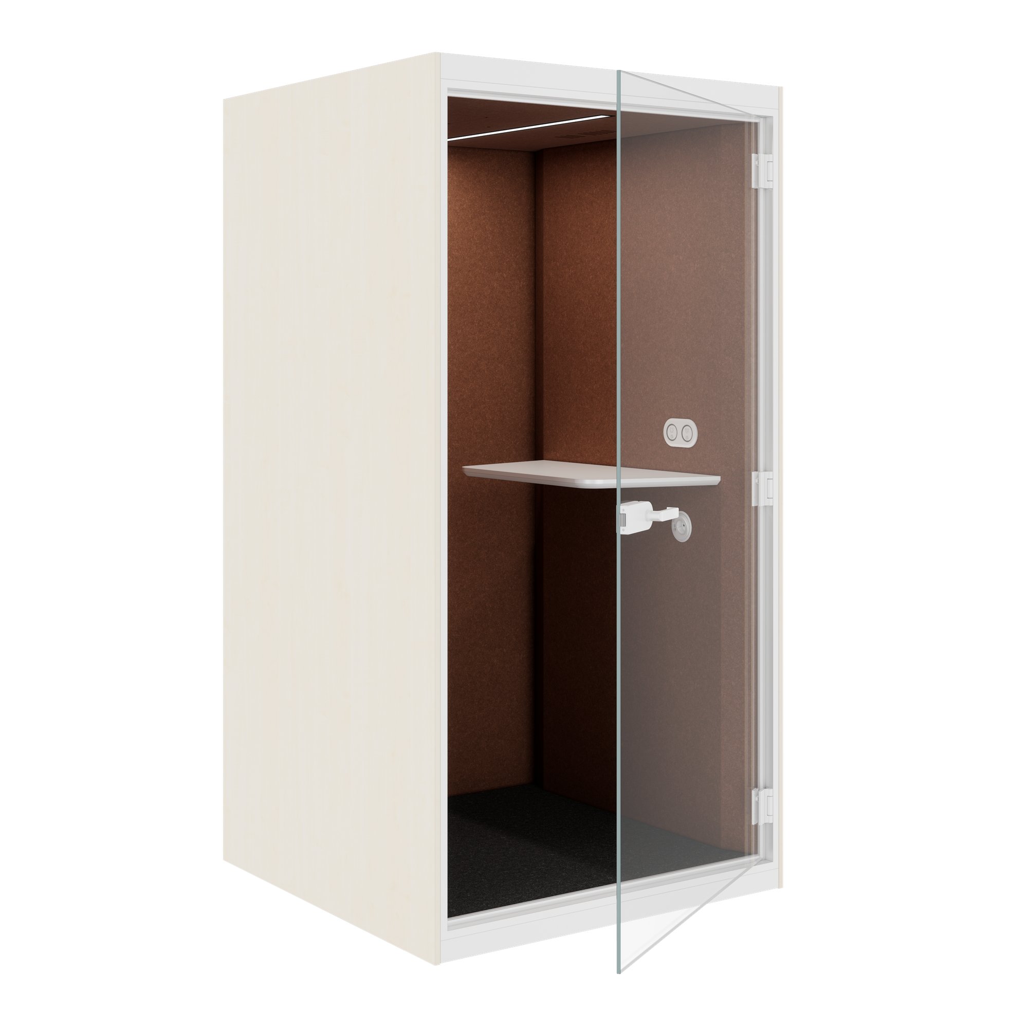 SONUS S Telefonbox | Premium Raum-in-Raum, Schallschutz, Für 1 Personen - 16 Main Image