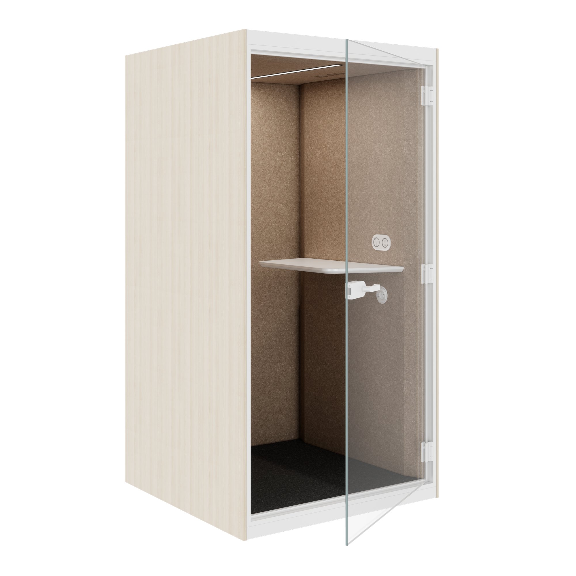 SONUS S Telefonbox | Premium Raum-in-Raum, Schallschutz, Für 1 Personen - 17 Main Image