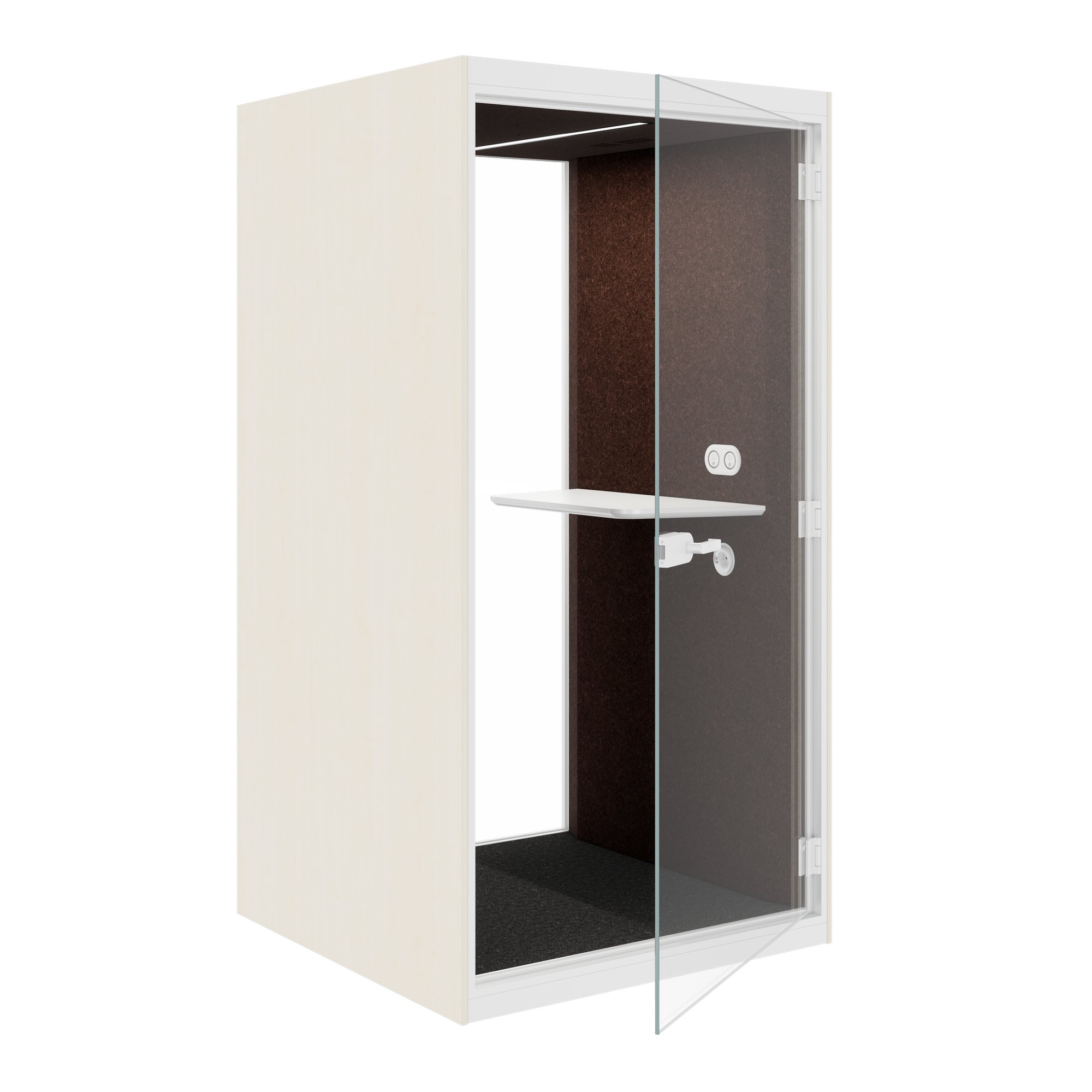 SONUS S Telefonbox | Premium Raum-in-Raum, Schallschutz, Für 1 Personen - 19 Main Image