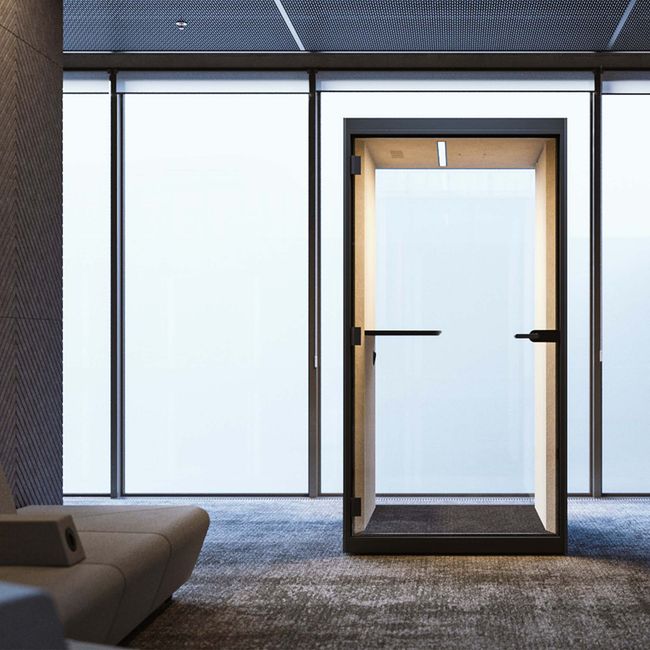 SONUS S Telefonbox | Premium Raum-in-Raum, Schallschutz, Für 1 Personen