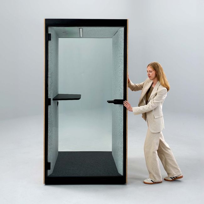 SONUS S Telefonbox | Premium Raum-in-Raum, Schallschutz, Für 1 Personen