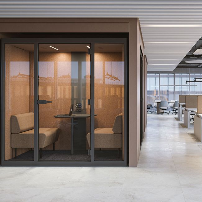 SONUS M Akustik-System | Premium Raum-in-Raum, Schallschutz, Für 2 Personen